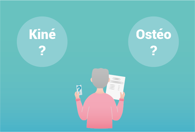 Kinésithérapeute et ostéopathe, qui consulter ?